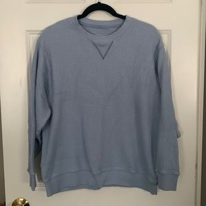 American Eagle Waffle Knit Sweater